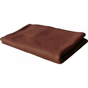 Exner Kompaktní fleecová deka 130 x 160 cm Barva: kávová, Velikost: 130 x 160 cm EX855