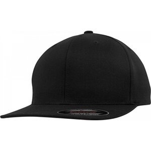 Flexfit čepice s rovným kšiltem Barva: Černá, Velikost: S/M FX6277FV