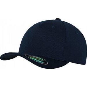 Flexfit baseballová čepice s prohnutým kšiltem bez uzávěru 5 panelová Barva: modrá námořní, Velikost: S/M FX6560