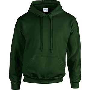 Odolná směsová mikina Gildan se vsazenou kapsou na břiše 50% bavlny Barva: Zelená lesní, Velikost: XXL G18500