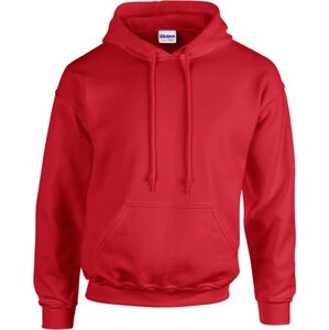 Odolná směsová mikina Gildan se vsazenou kapsou na břiše 50% bavlny Barva: Červená, Velikost: 3XL G18500
