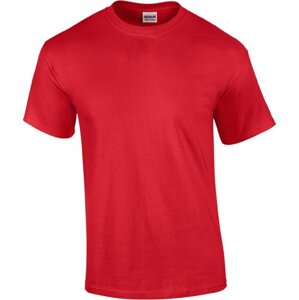 Pánské 100% bavlněné tričko Ultra Gildan 190 g/m Barva: Červená, Velikost: 5XL G2000