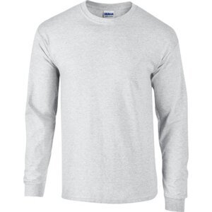 Teplé triko s dlouhými rukávy Gildan Ultra Coton 200 g/m Barva: šedá světlá, Velikost: L G2400