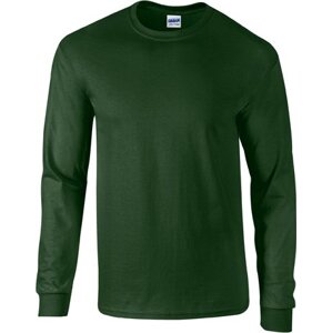 Teplé triko s dlouhými rukávy Gildan Ultra Coton 200 g/m Barva: Zelená lesní, Velikost: M G2400