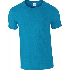 Měkčené tričko Gildan SoftStyle s krátkým rukávem 150g/m Barva: modrá safírová antiq, Velikost: 3XL G64000