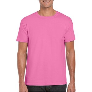 Měkčené tričko Gildan SoftStyle s krátkým rukávem 150g/m Barva: fialová azalková, Velikost: L G64000