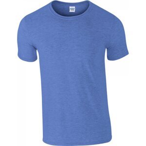 Měkčené tričko Gildan SoftStyle s krátkým rukávem 150g/m Barva: modrá melír, Velikost: 3XL G64000