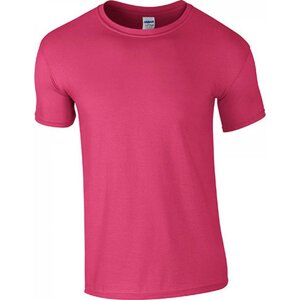 Měkčené tričko Gildan SoftStyle s krátkým rukávem 150g/m Barva: fialová výrazná, Velikost: 3XL G64000