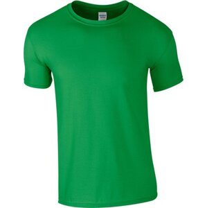 Měkčené tričko Gildan SoftStyle s krátkým rukávem 150g/m Barva: zelená irská, Velikost: 3XL G64000
