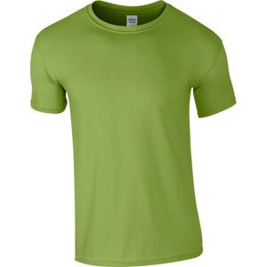 Měkčené tričko Gildan SoftStyle s krátkým rukávem 150g/m Barva: zelená kiwi, Velikost: L G64000