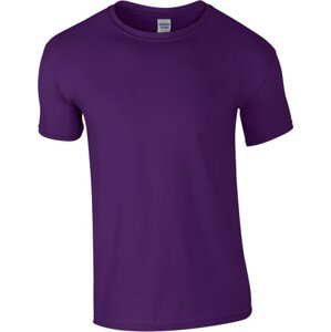 Měkčené tričko Gildan SoftStyle s krátkým rukávem 150g/m Barva: Fialová, Velikost: 3XL G64000