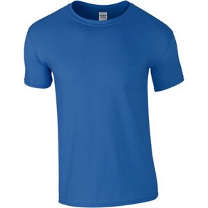 Měkčené tričko Gildan SoftStyle s krátkým rukávem 150g/m Barva: modrá královská, Velikost: 3XL G64000