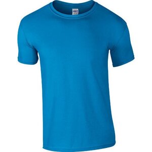 Měkčené tričko Gildan SoftStyle s krátkým rukávem 150g/m Barva: modrá safírová, Velikost: 3XL G64000
