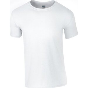 Měkčené tričko Gildan SoftStyle s krátkým rukávem 150g/m Barva: Bílá, Velikost: 3XL G64000