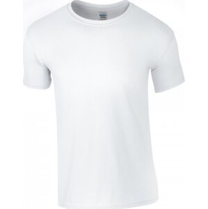 Měkčené tričko Gildan SoftStyle s krátkým rukávem 150g/m Barva: Bílá, Velikost: 4XL G64000