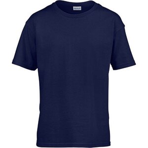 Gildan Dětské bavlněné měkčené tričko Softstyle® 150 g/m Barva: modrá kobaltová, Velikost: S (110/116) G64000K