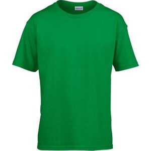 Gildan Dětské bavlněné měkčené tričko Softstyle® 150 g/m Barva: zelená irská, Velikost: L (140/152) G64000K