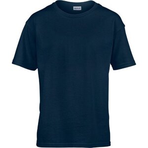 Gildan Dětské bavlněné měkčené tričko Softstyle® 150 g/m Barva: modrá námořní, Velikost: L (140/152) G64000K