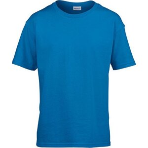 Gildan Dětské bavlněné měkčené tričko Softstyle® 150 g/m Barva: modrá safírová, Velikost: L (140/152) G64000K
