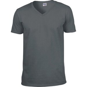 Lehké měkčené tričko pod košili do véčka Gildan SoftStyle 150 g/m Barva: šedá uhlová, Velikost: M G64V00