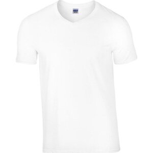 Lehké měkčené tričko pod košili do véčka Gildan SoftStyle 150 g/m Barva: Bílá, Velikost: L G64V00