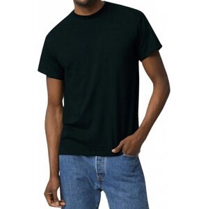 Rychleschnoucí pánské tričko Gildan DryBlend 50 % bavlna Barva: Černá, Velikost: L G8000