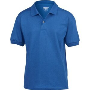 Dětské Jersey polo tričko Gildan Barva: modrá královská, Velikost: M (140/152) G8800K