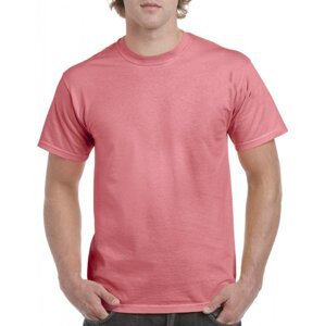 Vysokogramážové bavlněné bezešvé triko Gildan Hammer 200 g/m Barva: oranžová korálová, Velikost: M GH000