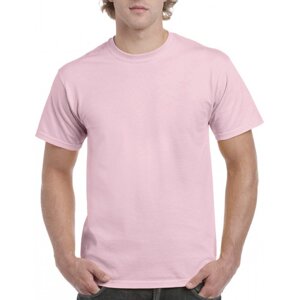 Vysokogramážové bavlněné bezešvé triko Gildan Hammer 200 g/m Barva: růžová světlá, Velikost: 3XL GH000