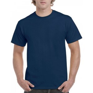 Vysokogramážové bavlněné bezešvé triko Gildan Hammer 200 g/m Barva: Modrá námořní tmavá, Velikost: L GH000