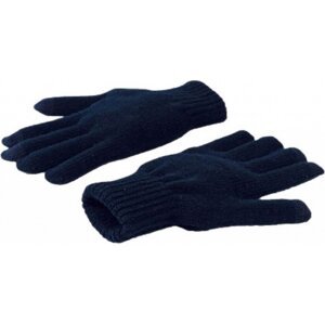 Atlantis Pletené rukavice s úpravou pro dotykový displej Barva: modrá námořní, Velikost: L/XL AT759