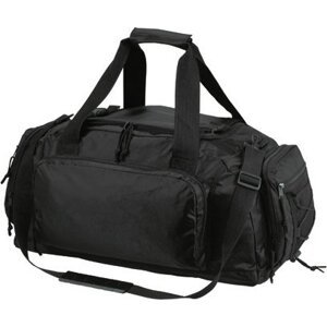 Halfar Velká sportovní / cestovní taška bočními síťovananými kapsami Barva: Černá, Velikost: 57 x 30 x 28 cm HF1676