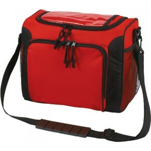 Halfar Sportovní chladicí taška s upevněním na kolo 13 l Barva: Červená, Velikost: 30 x 24 x 18 cm HF2721