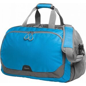 Halfar Sportovní / cestovní taška Step velikost M Barva: modrá azurová, Velikost: 48 x 33 x 22 cm HF3342
