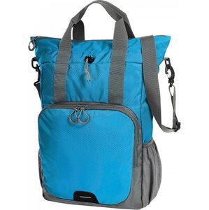 Halfar Praktická elegantní nákupní taška nebo batoh 20 l Barva: modrá azurová, Velikost: 29,5/42 x 48,5 x 15 cm HF3350