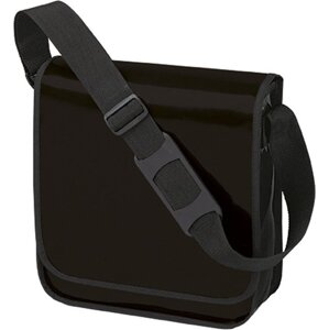 Lesklá taška přes rameno Lorrybag® Eco Halfar 11 l Barva: Černá matná, Velikost: 32 x 32 x 11 cm HF3928