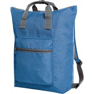 Halfar Skládací nákupní batoh se všemi oddíly na zip 23 l Barva: Modrá, Velikost: 41 x 43 x 13 cm HF15016