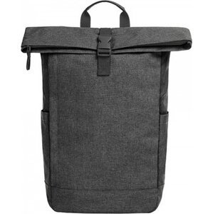 Halfar Městský batoh z recyklovaného polyesteru s hlavní kapsou na zip, zapínání na přezku Barva: černý, Velikost: 40 x 47 x 12 cm HF16076