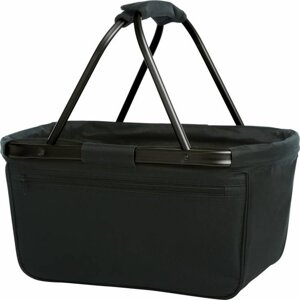 Nákupní košík s kapsou Halfar Blackbasket 28 l Barva: Černá, Velikost: 45 x 25 x 25 cm HF7777