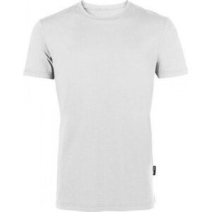 Luxusní pánské tričko z česané organické bavlny HRM 160 g/m Barva: Bílá, Velikost: 3XL HRM101