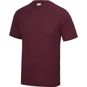 Just Cool Sportovní tričko Cool se speciální funkční texturou Neoteric Barva: Červená vínová, Velikost: L JC001