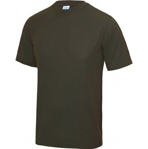 Just Cool Sportovní tričko Cool se speciální funkční texturou Neoteric Barva: zelená olivová, Velikost: L JC001