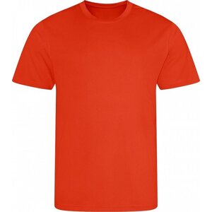 Just Cool Sportovní tričko Cool se speciální funkční texturou Neoteric Barva: oranžová ohnivá, Velikost: 3XL JC001