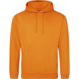 Pánská klokanka Just Hoods s dvojitou kapucí Barva: oranžová dýňová, Velikost: 3XL JH001