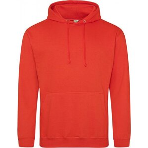 Pánská klokanka Just Hoods s dvojitou kapucí Barva: oranžová tmavá, Velikost: 3XL JH001