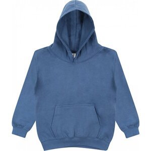 Just Hoods Dětská klokánka s dvojitou kapucí 80% bavlna Barva: modrá letecká, Velikost: 12/13 (XL) JH001K