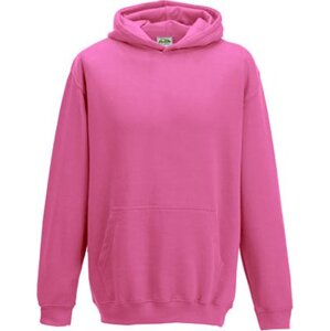 Just Hoods Dětská klokánka s dvojitou kapucí 80% bavlna Barva: Růžová, Velikost: 12/13 (XL) JH001K