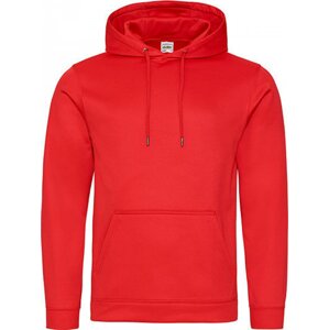 Sportovní klokanka Just Hoods se 3-dílnou kapucí Barva: červená ohnivá, Velikost: XL JH006
