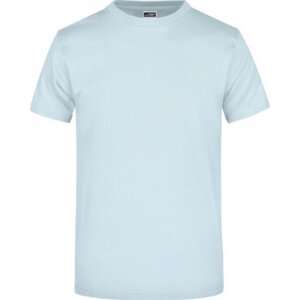 James & Nicholson Pánské základní triko ve vysoké gramáži 180 g/m bez bočních švů Barva: modrá světlá, Velikost: 3XL JN002