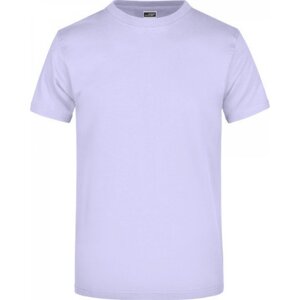 James & Nicholson Pánské základní triko ve vysoké gramáži 180 g/m bez bočních švů Barva: fialová lila, Velikost: 3XL JN002